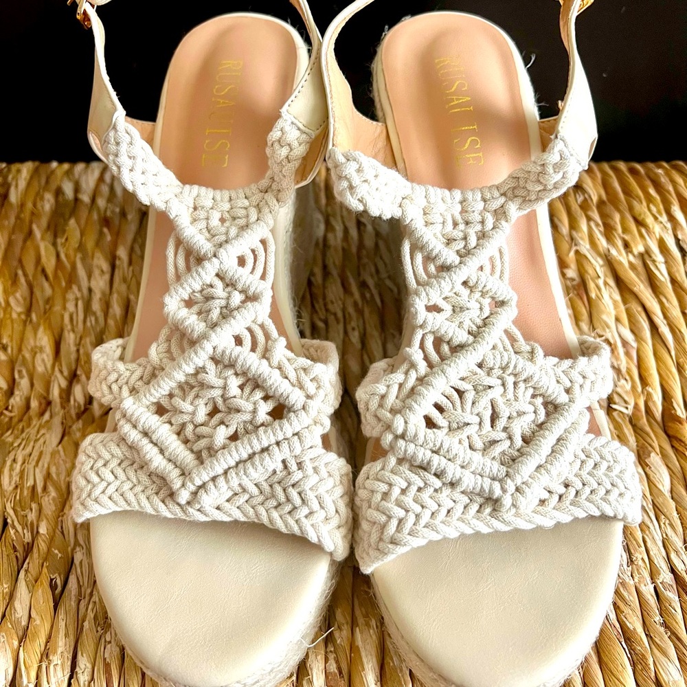 Wedge sandals